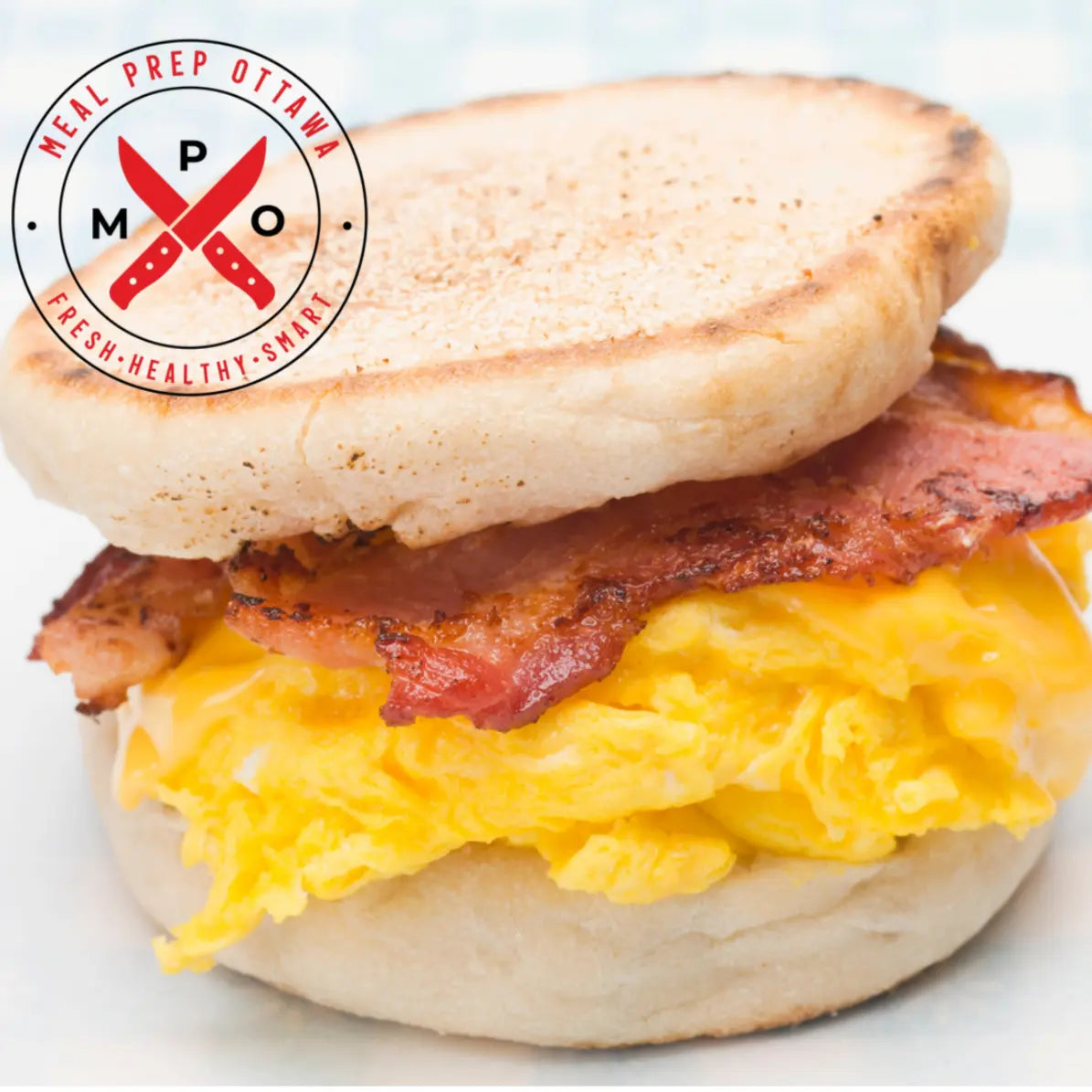Breakfast English Muffin by MPO Meal Prep Ottawa