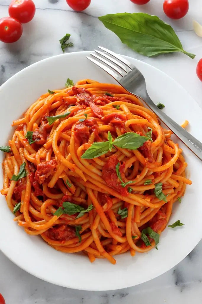 Linguine with Fresh Tomato Sauce Meal Prep Ottawa