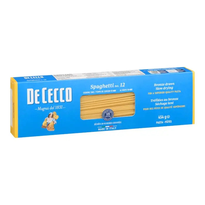 De Cecco Spaghetti Pasta Meal Prep Ottawa