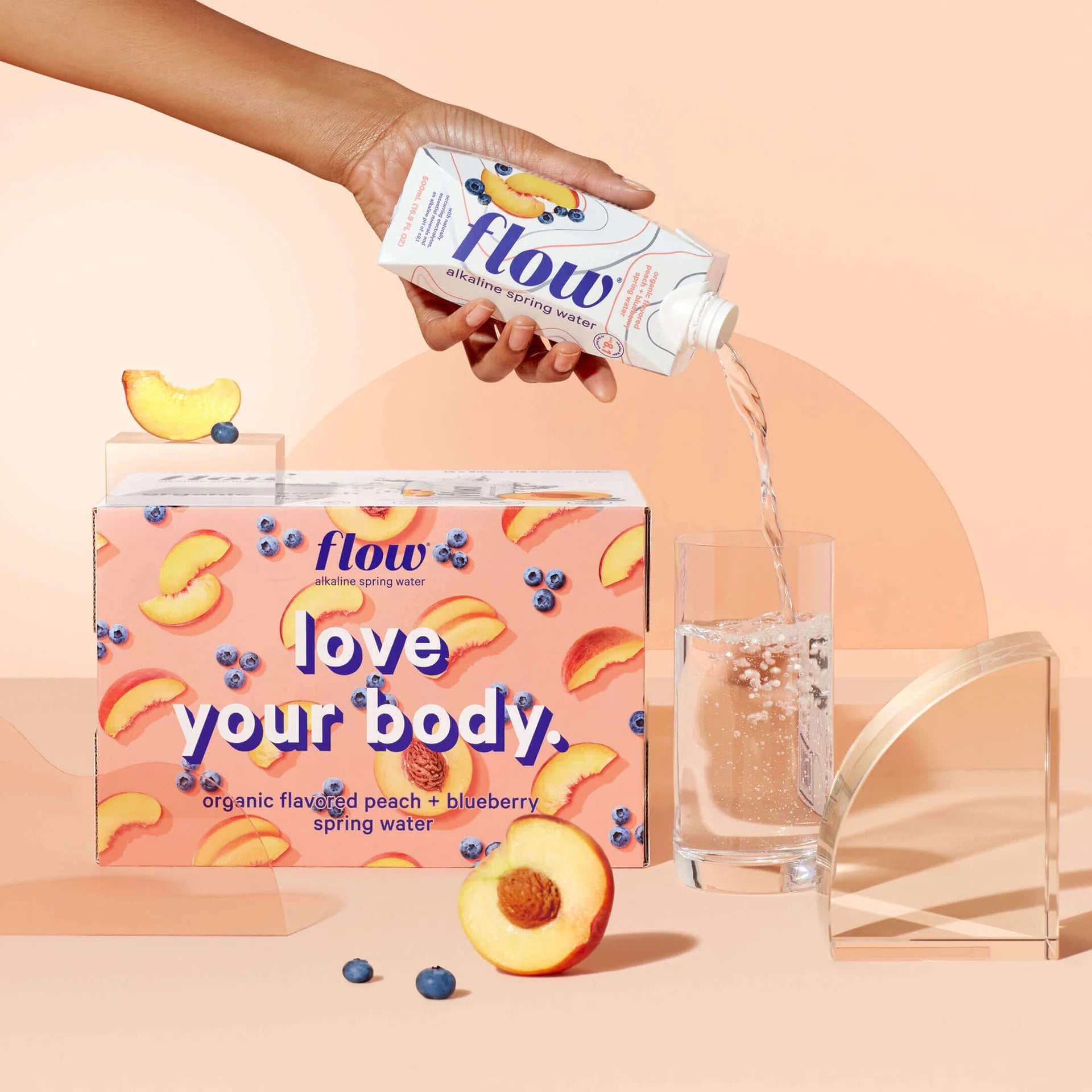 Flow Alkaline Spring Water