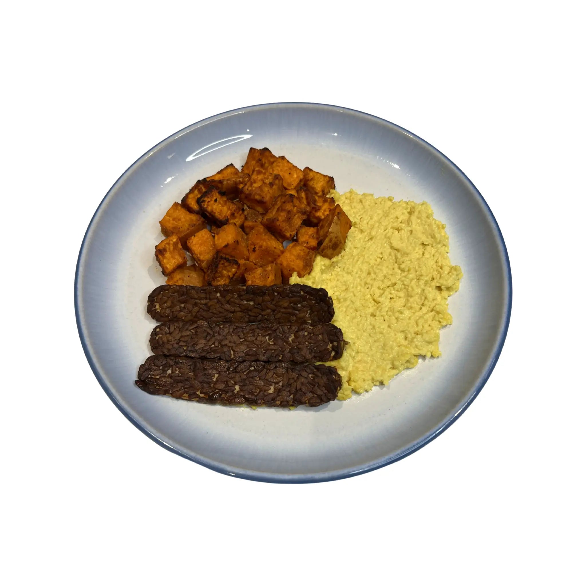 Vegan "Egg" with Tempeh Bacon Meal Prep Ottawa