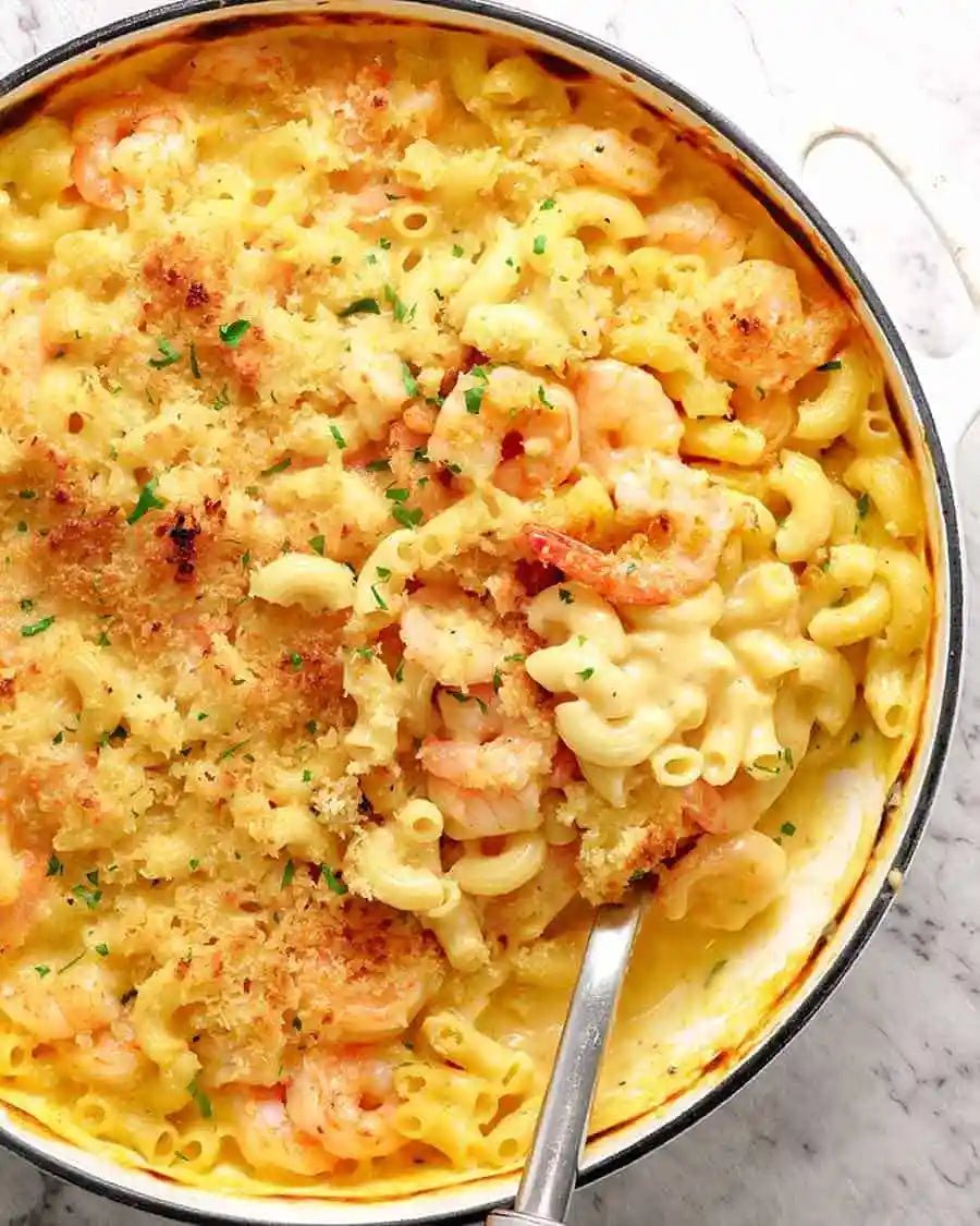 Ultimate Shrimp Mac & Cheese