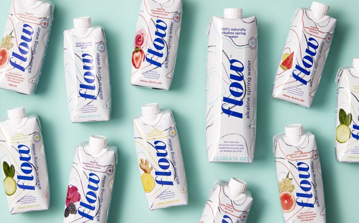 Flow Alkaline Spring Water