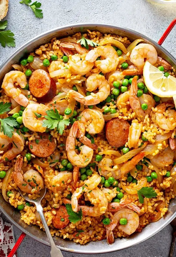 Family Paella Mixta Meal Prep Ottawa