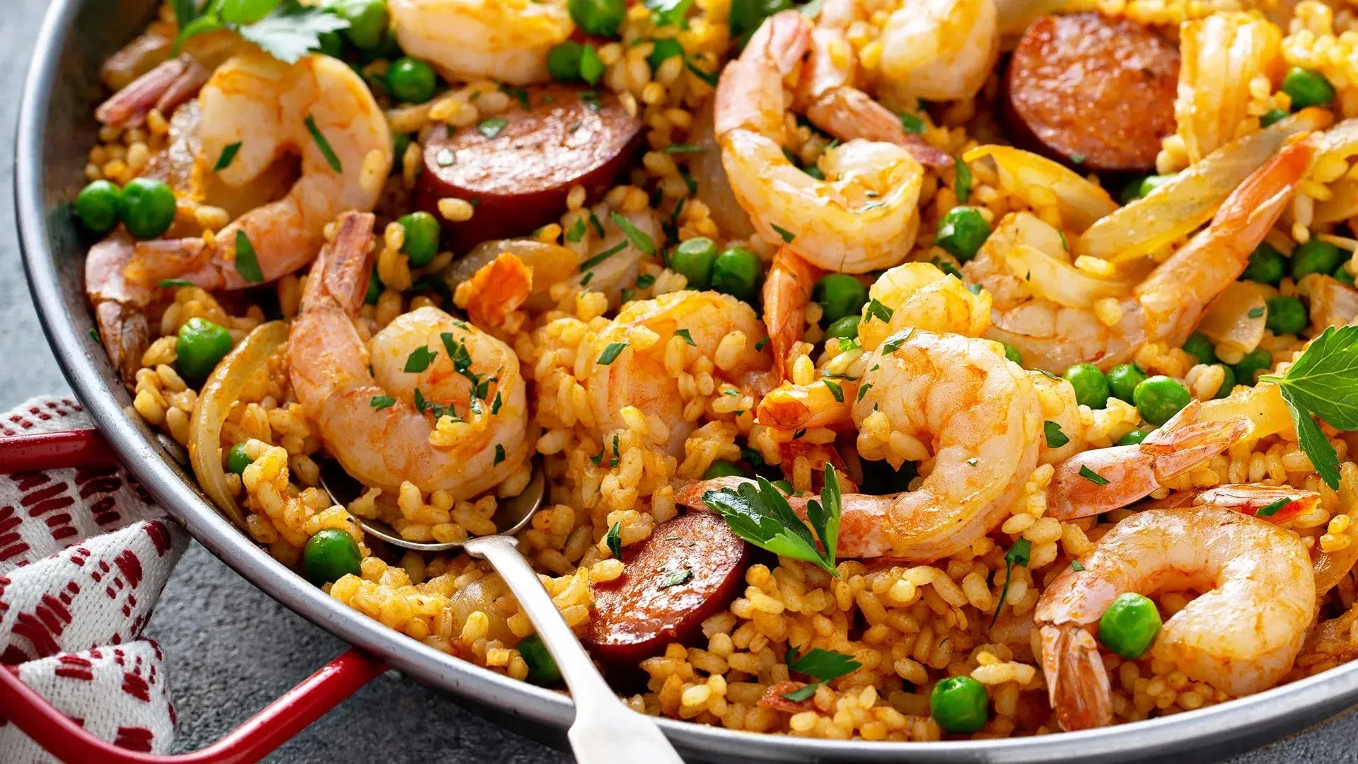 Family Paella Mixta Meal Prep Ottawa