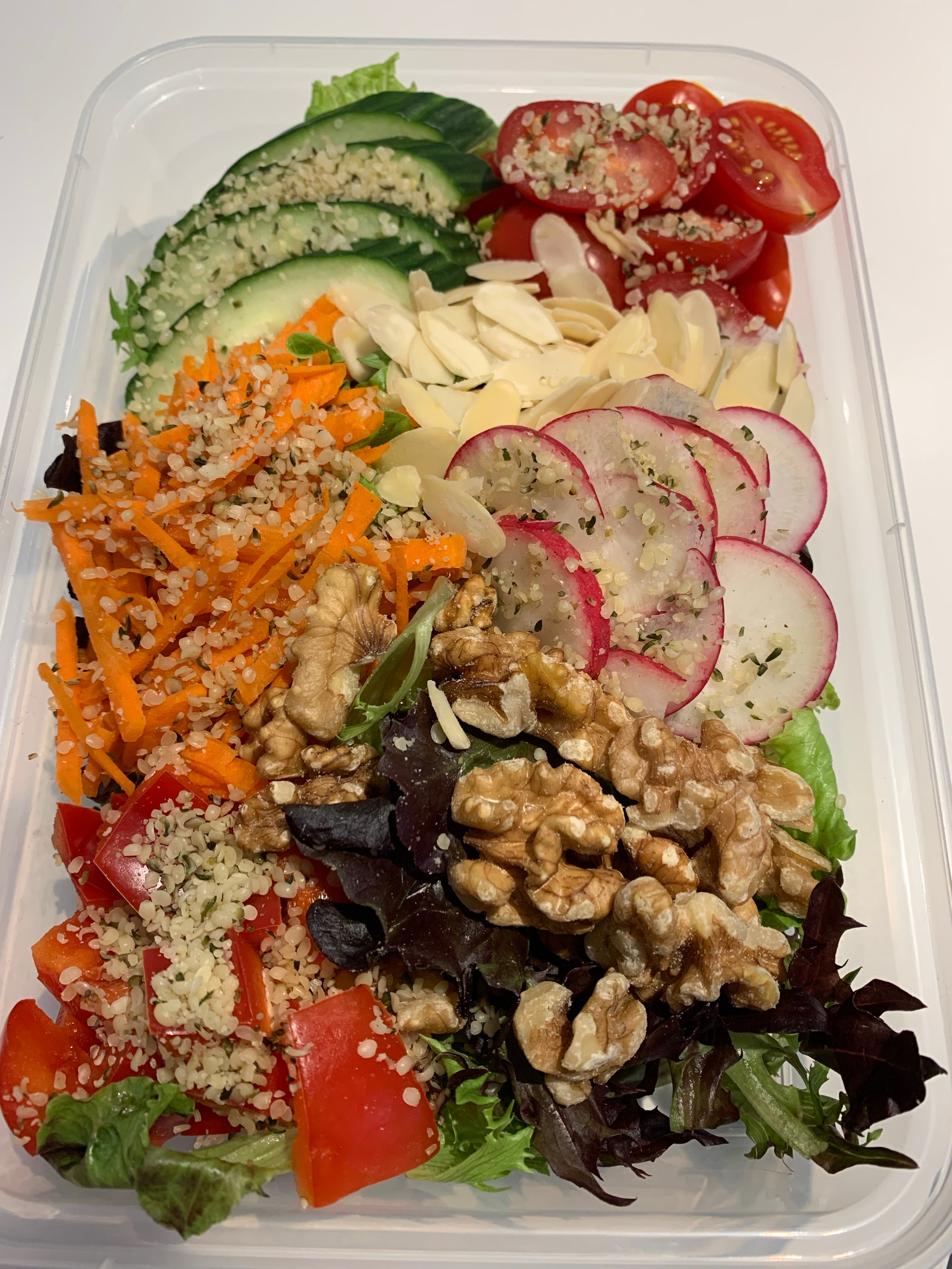 Lemon Drop Ginger Salad (vegan friendly)