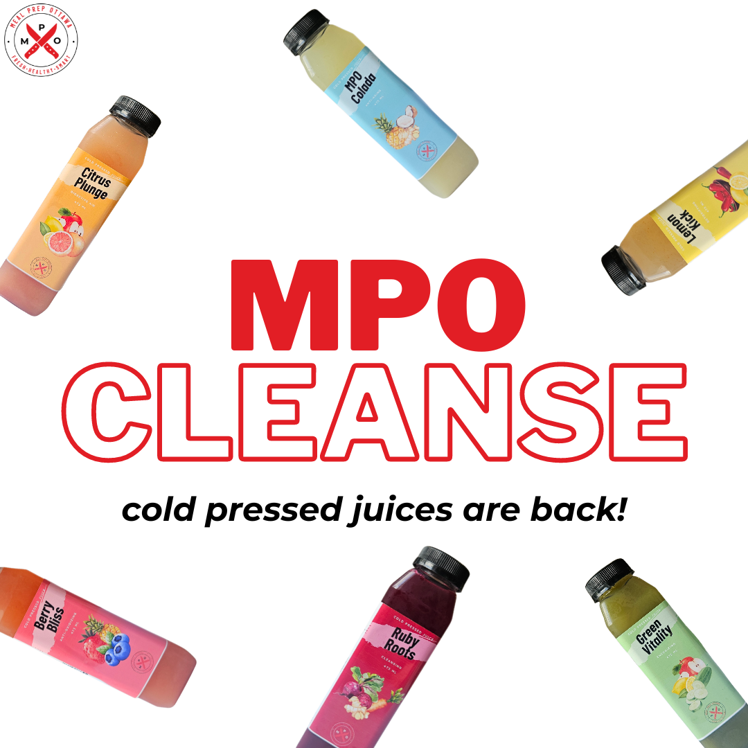 Cold Pressed Juice & Healthy Food For Delivery Meal Prep Ottawa