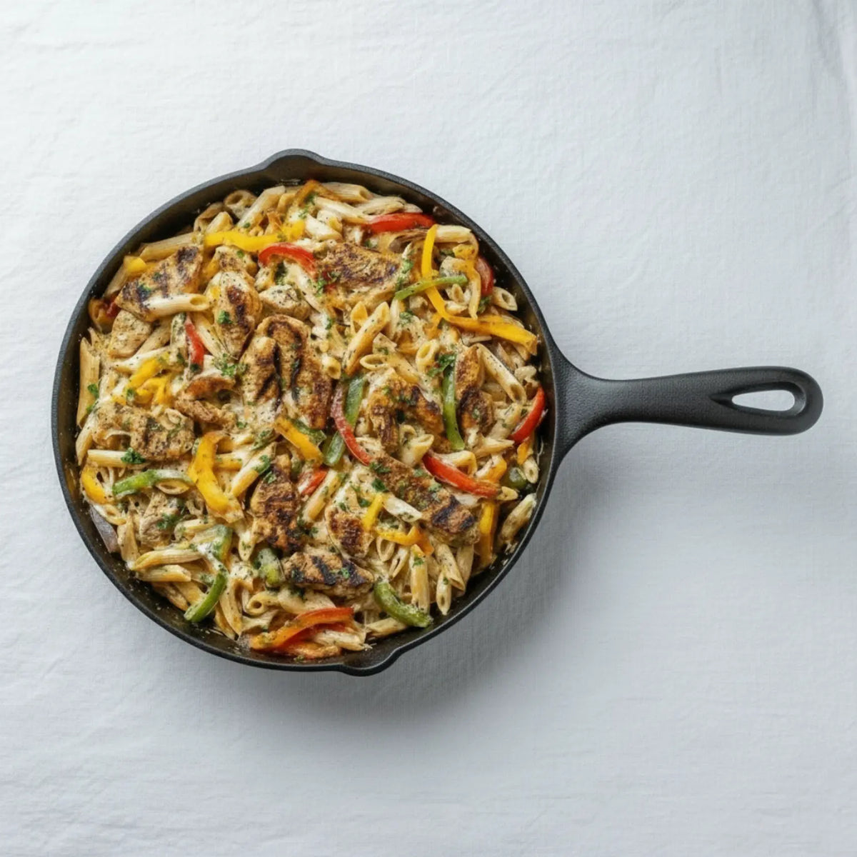 Rasta Pasta with Jerk Chicken
