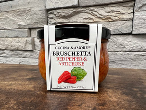 Bruschetta Red Pepper & Artichoke